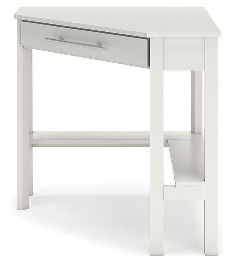 Grannen Home Office Corner Desk with Bookcase