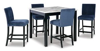 Cranderlyn Counter Height Dining Table and Bar Stools (Set of 5)