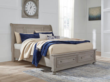 Lettner Bed with 2 Storage Drawers