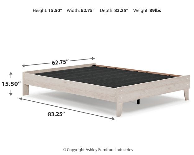 Socalle Bed and Mattress Set