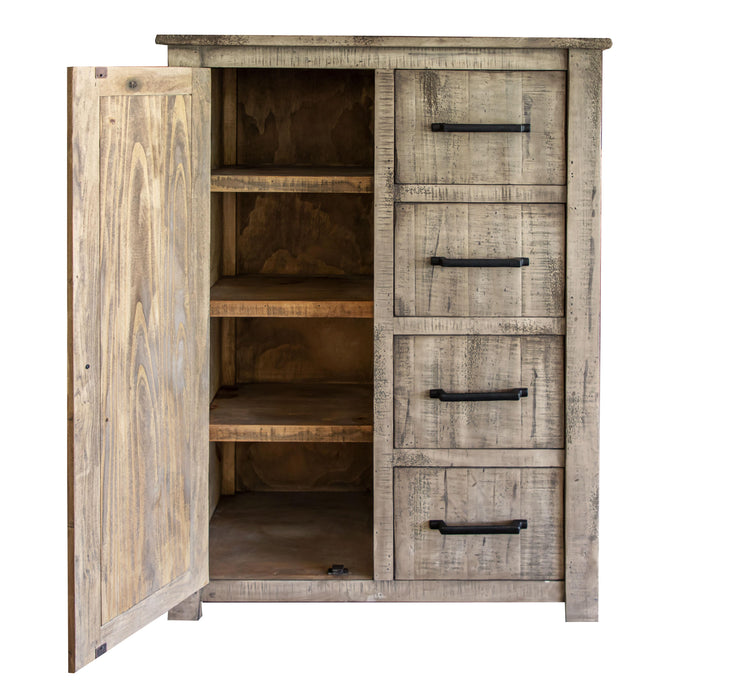 Cozumel 4 Drawer, 1 Door Chest