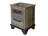 Loft Brown 2 Drawer, Nightstand image