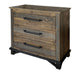 Loft Brown 3 Drawer, Chest image