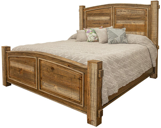 Marquez King Panel Bed in Natural image