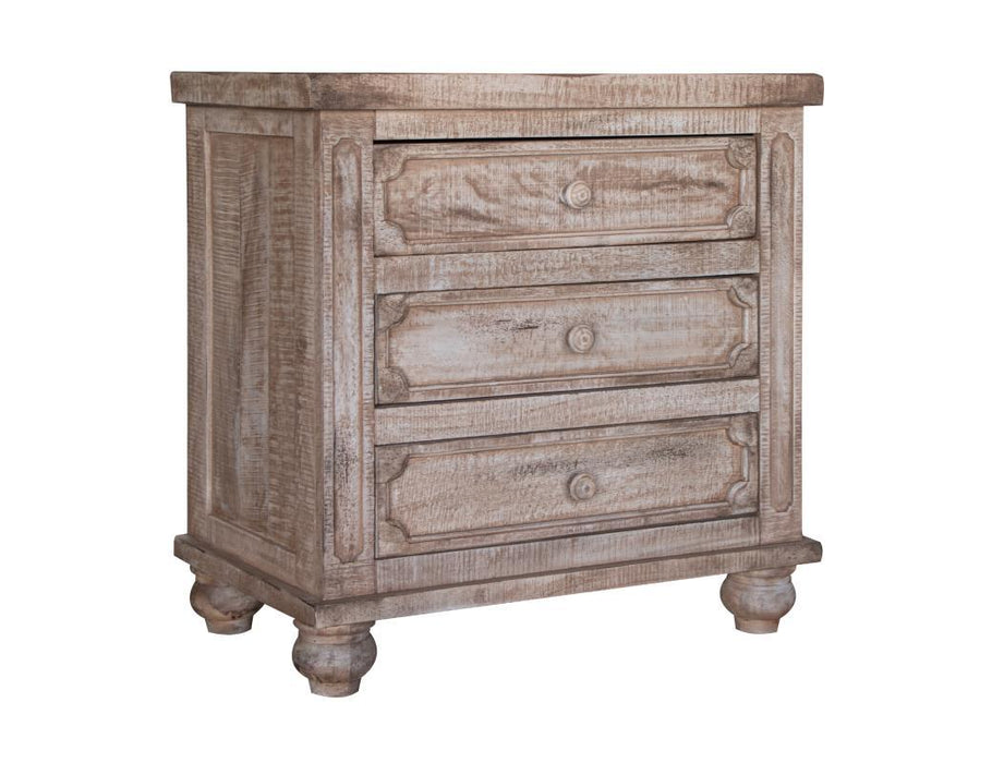 Aruba Natural 3 Drawer Night Stand image