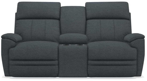 La-Z-Boy Talladega Denim Power Reclining Loveseat with Console image