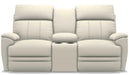 La-Z-Boy Talladega Ivory Power Reclining Loveseat with Console image