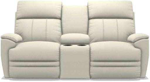 La-Z-Boy Talladega Ivory La-Z-Time Power-Reclineï¿½ Loveseat With Console & Power Headrest image