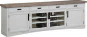 Parker House Americana Modern 92 in.TV Console in Cotton image