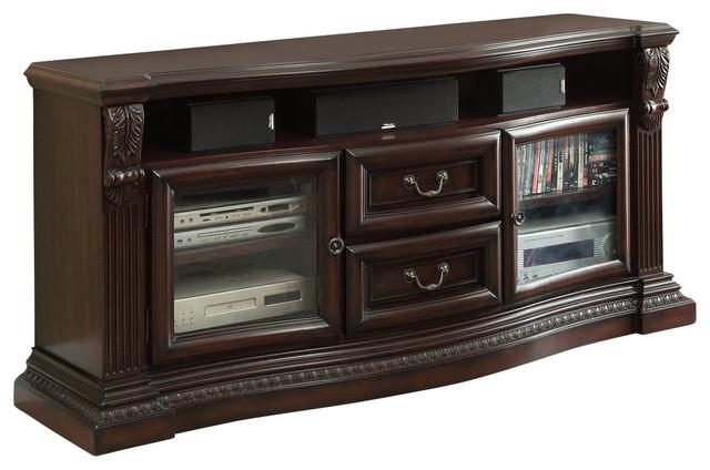 Parker House Bella 67" TV Console w/ Power Center in Dark Almond