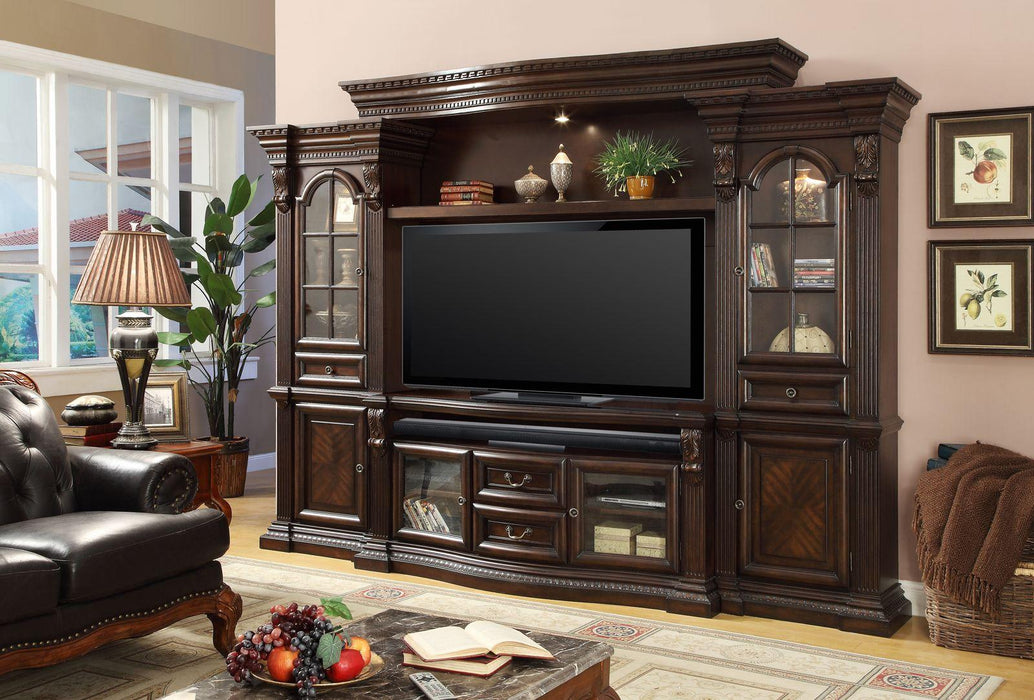 Parker House Bella 67" TV Console w/ Power Center in Dark Almond