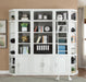 Parker House Catalina 6 Piece Open Top Bookcase in Cottage White image