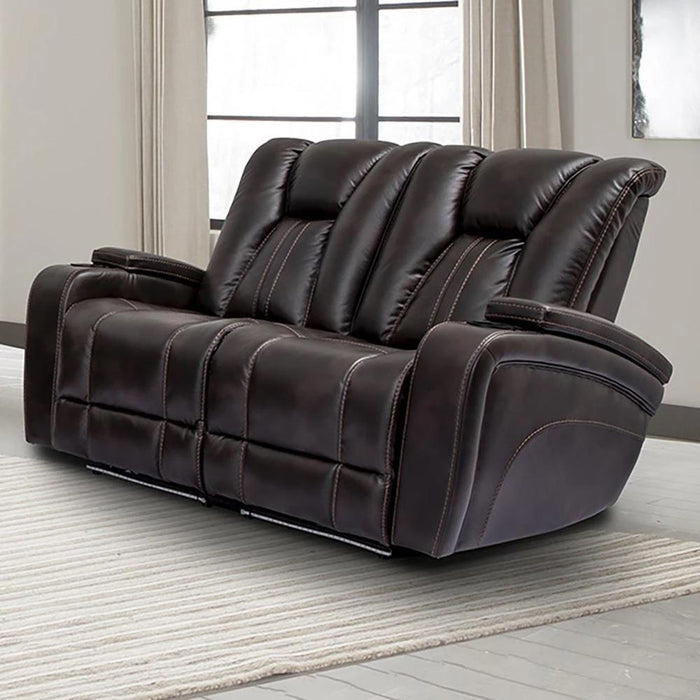 Parker House Optimus Power Loveseat in Truffle image