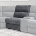 Parker House Polaris Manual Armless Recliner in Bizmark Grey image