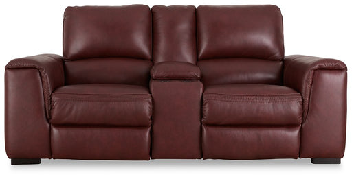 Alessandro Power Reclining Loveseat with Console image