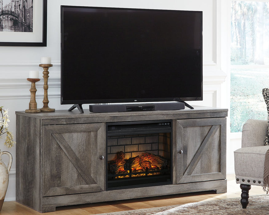 Wynnlow 63" TV Stand with Electric Fireplace