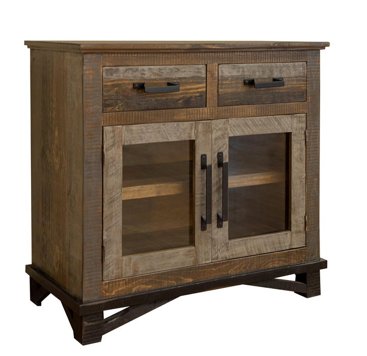 Loft Brown 2 Drawers 2 Doors, Server